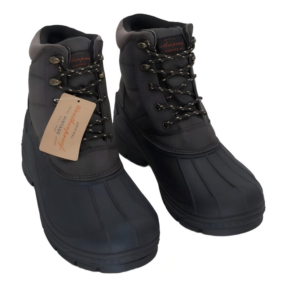 Weatherproof Vintage Jack Waterproof Cold-Weather Boots Brown 11M